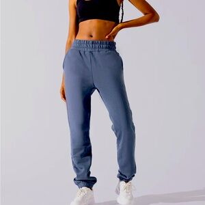 Pop flex Cloud Rollover Sweats in Denim blue 🩵NWT